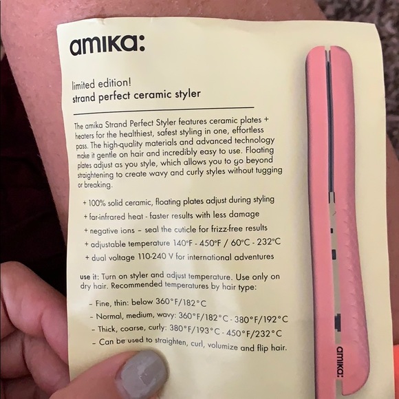 strand perfect ceramic styler